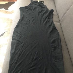 Midi dress 1 green 1 black